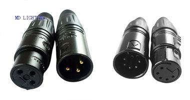 3&5 pin DMX socket