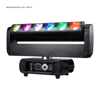 LED Beam/Wash Moving Head 6x40W